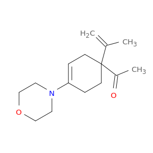 Ethanone, 1-[1-(1-methylethenyl)-4-(4-morpholinyl)-3-cyclohexen-1-yl]-