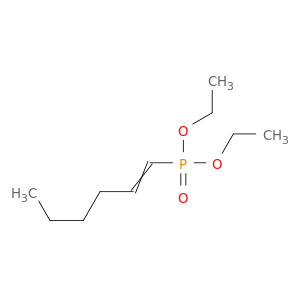 Phosphonic acid, 1-hexenyl-, diethyl ester