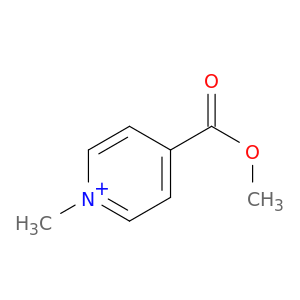 Pyridinium, 4-(methoxycarbonyl)-1-methyl-