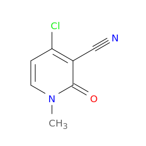 3-Pyridinecarbonitrile, 4-chloro-1,2-dihydro-1-methyl-2-oxo-