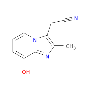 Imidazo[1,2-a]pyridine-3-acetonitrile, 8-hydroxy-2-methyl-