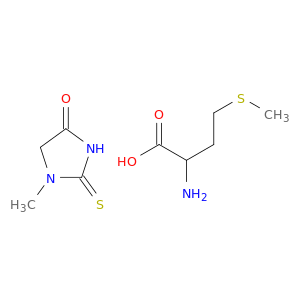 4-Imidazolidinone,3-methyl-5-[2-(methylthio)ethyl]-2-thioxo-