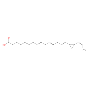 5,8,11,14-Pentadecatetraenoic acid, 15-[2-(1-propenyl)cyclopropyl]-