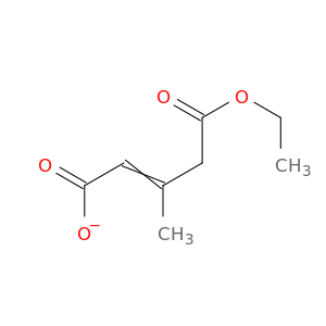 2-Pentenedioic acid,3-methyl-, 5-ethyl ester