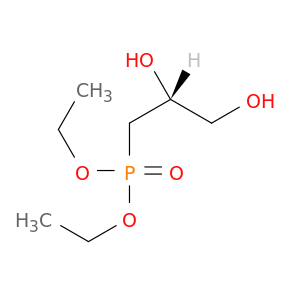 Phosphonic acid, [(2R)-2,3-dihydroxypropyl]-, diethyl ester