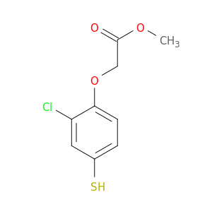 Acetic acid, (2-chloro-4-mercaptophenoxy)-, methyl ester