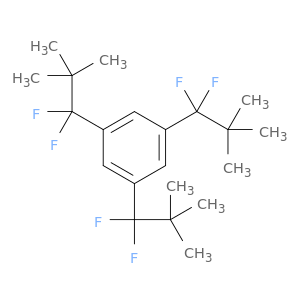 Benzene, 1,3,5-tris(1,1-difluoro-2,2-dimethylpropyl)-