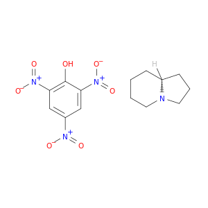 Indolizine, octahydro-, (S)-, compd. with 2,4,6-trinitrophenol (1:1)