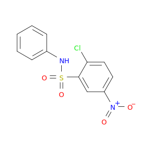 Benzenesulfonamide, 2-chloro-5-nitro-N-phenyl-