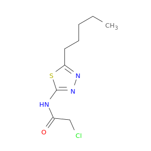 Acetamide,2-chloro-N-(5-pentyl-1,3,4-thiadiazol-2-yl)-