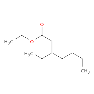 2-Heptenoic acid, 3-ethyl-, ethyl ester, (2E)-