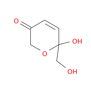 2H-Pyran-3(6H)-one, 6-hydroxy-6-(hydroxymethyl)-