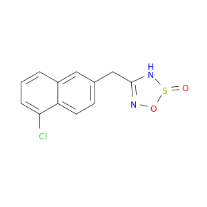 4-((5-CHLORONAPHTHALEN-2-YL)METHYL)-3H-1,2,3,5-OXATHIADIAZOLE 2-OXIDE