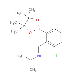 3-Chloro-2-(N-isopropylaminomethyl)phenylboronic acid, pinacol ester
