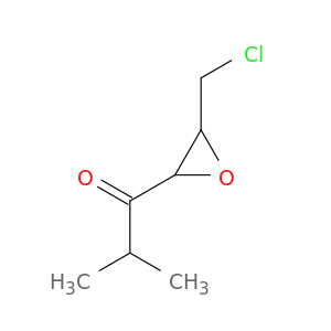 1-Propanone, 1-[3-(chloromethyl)oxiranyl]-2-methyl-