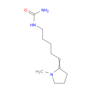 Urea,N-(1-methyl-2-pyrrolidinylidene)-N'-pentyl-