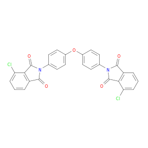 1H-Isoindole-1,3(2H)-dione, 2,2'-(oxydi-4,1-phenylene)bis[4-chloro-