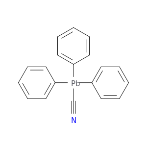 Plumbanecarbonitrile, triphenyl-