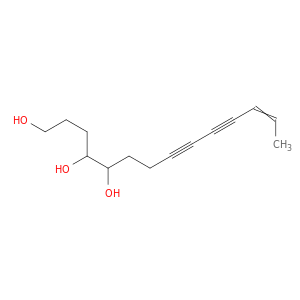 12-Tetradecene-8,10-diyne-1,4,5-triol
