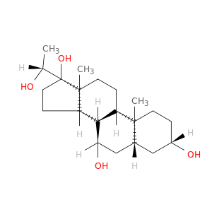 Pregnane-3,7,17,20-tetrol,(3b,5a,7a,20R)- (9CI)