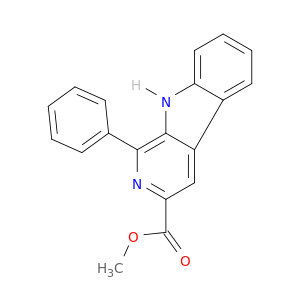 9H-Pyrido[3,4-b]indole-3-carboxylic acid, 1-phenyl-, methyl ester