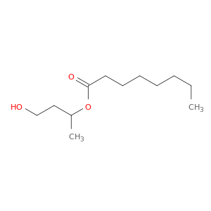 Octanoic acid, 3-hydroxy-1-methylpropyl ester