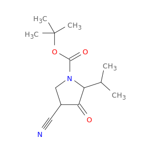 1,1-二甲基乙基4-氰基-2-(1-甲基乙基)-3-氧代-1-吡咯烷羧酸盐