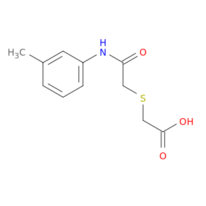 2-((2-Oxo-2-(m-tolylamino)ethyl)thio)acetic acid