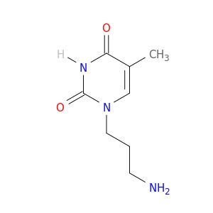 2,4(1H,3H)-Pyrimidinedione, 1-(3-aminopropyl)-5-methyl-