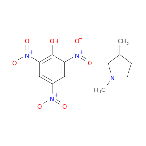 2,4,6-trinitrophenol- 1,3-dimethylpyrrolidine(1:1)