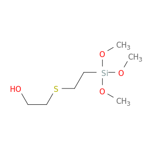 Ethanol, 2-[[2-(trimethoxysilyl)ethyl]thio]-