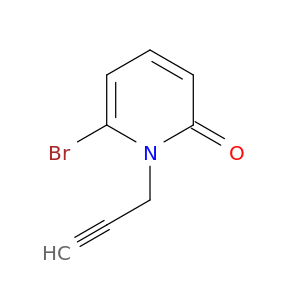 2(1H)-Pyridinone, 6-bromo-1-(2-propynyl)-