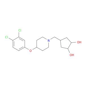 1,2-Cyclopentanediol, 4-[[4-(3,4-dichlorophenoxy)-1-piperidinyl]methyl]-