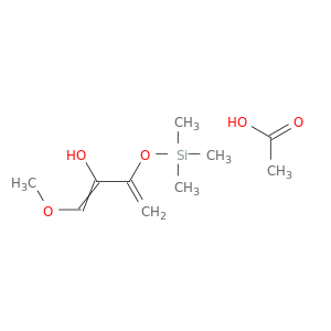 1,3-Butadien-2-ol, 1-methoxy-3-[(trimethylsilyl)oxy]-, acetate