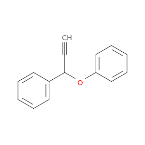 Benzene, (1-phenoxy-2-propynyl)-