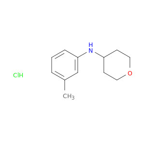 N-(3-Methylphenyl)oxan-4-amine hydrochloride