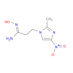 N'-HYDROXY-3-(2-METHYL-4-NITRO-1H-IMIDAZOL-1-YL)PROPANIMIDAMIDE