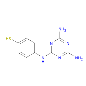 Benzenethiol, 4-[(4,6-diamino-1,3,5-triazin-2-yl)amino]-
