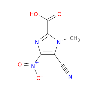 1H-Imidazole-2-carboxylicacid, 5-cyano-1-methyl-4-nitro-