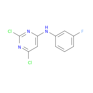 4-Pyrimidinamine, 2,6-dichloro-N-(3-fluorophenyl)-