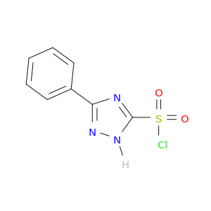 5-Phenyl-1H-1,2,4-triazole-3-sulfonyl chloride