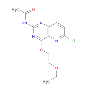 Acetamide, N-[6-chloro-4-(2-ethoxyethoxy)pyrido[3,2-d]pyrimidin-2-yl]-