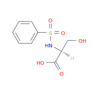 Serine, N-(phenylsulfonyl)-