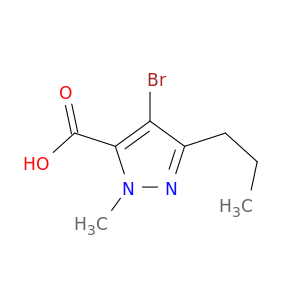 4-BROMO-1-METHYL-3-PROPYL-1H-PYRAZOLE-5-CARBOXYLIC ACID