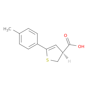 3-Thiophenecarboxylic acid, 2,3-dihydro-5-(4-methylphenyl)-, (S)-
