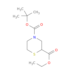 N-Boc-2-硫代吗啉甲酸乙酯