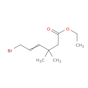 4-Hexenoic acid, 6-bromo-3,3-dimethyl-, ethyl ester