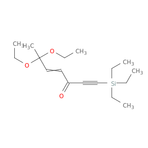 4-Hepten-1-yn-3-one, 6,6-diethoxy-1-(triethylsilyl)-