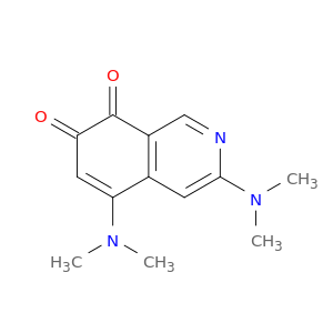7,8-Isoquinolinedione, 3,5-bis(dimethylamino)-