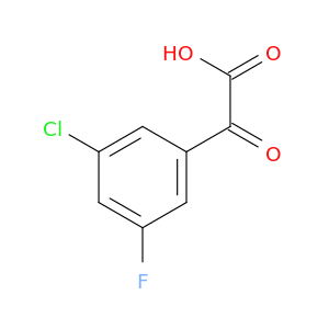 2-(3-Chloro-5-fluorophenyl)-2-oxoacetic acid